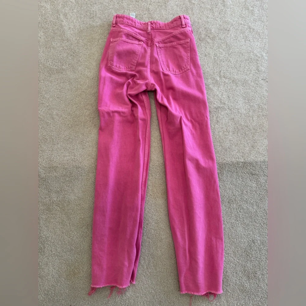 Zara Hot Pink Skinny Jeans - Picture 3 of 3